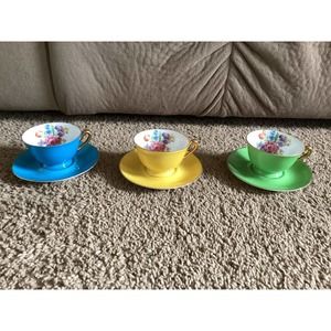 Noritake Morimura 1920s Teacups & saucers Incredibly Rare See Pics for explanati